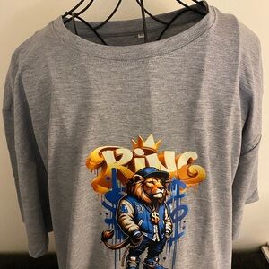 Cricut Brand LIONS fan graphic tee